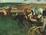 At the Races Edgar Degas